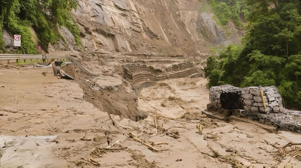 The NH-29 pagala pahar stretch which was washed away last year met the same fate on September 14, due to landslides and rainfall increased waterflow.